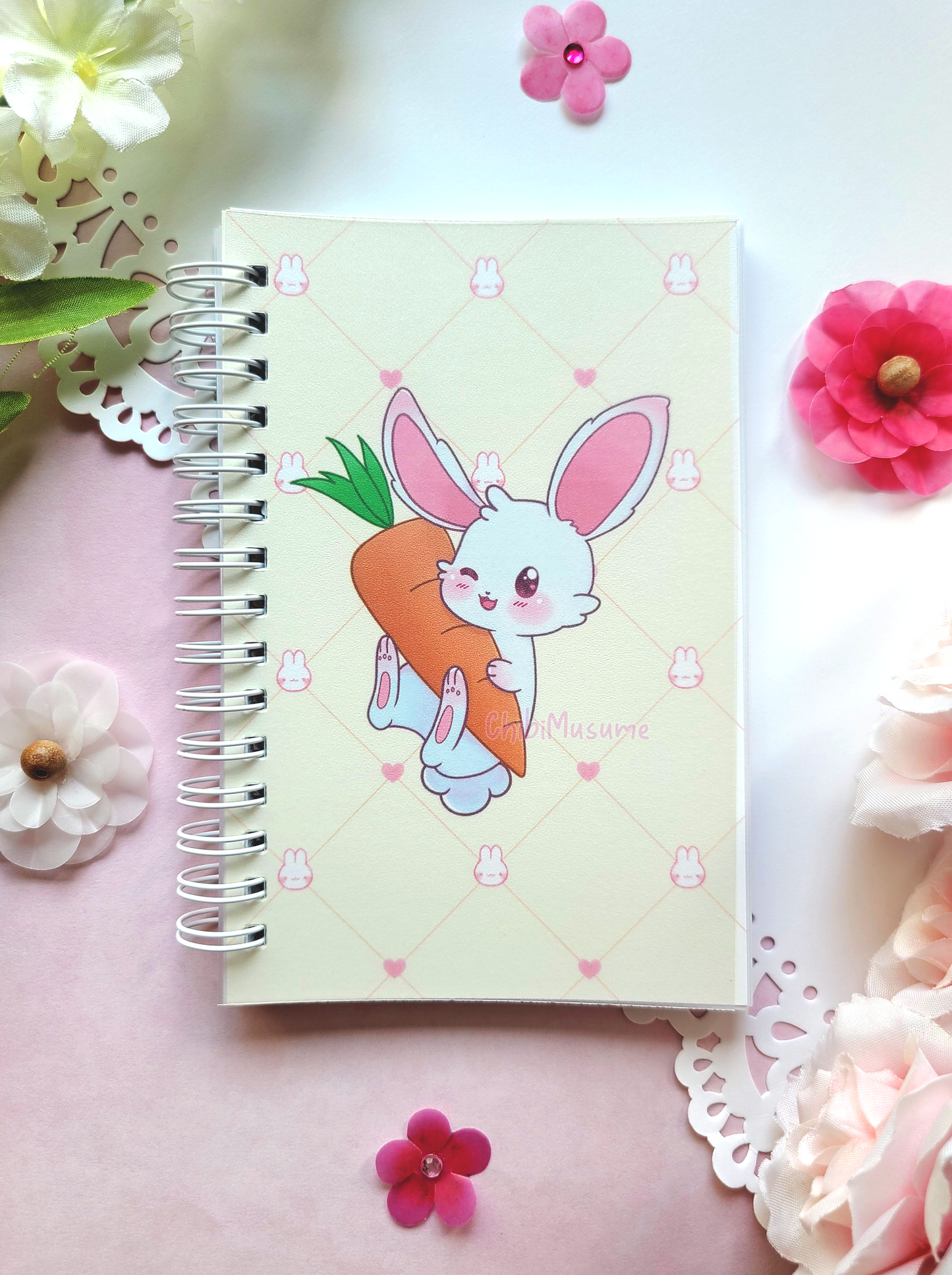 Cute Bunny Reusable Sticker Book
