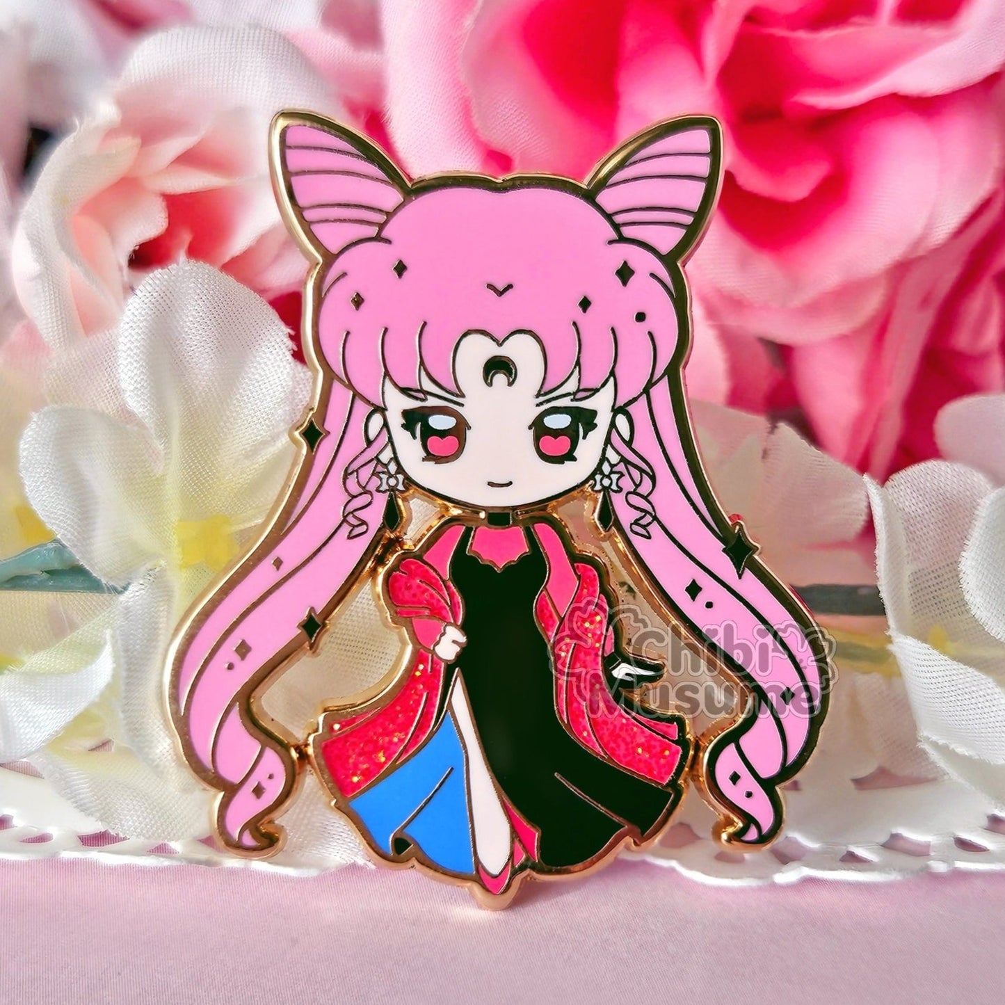 Evil Lady Enamel Pin