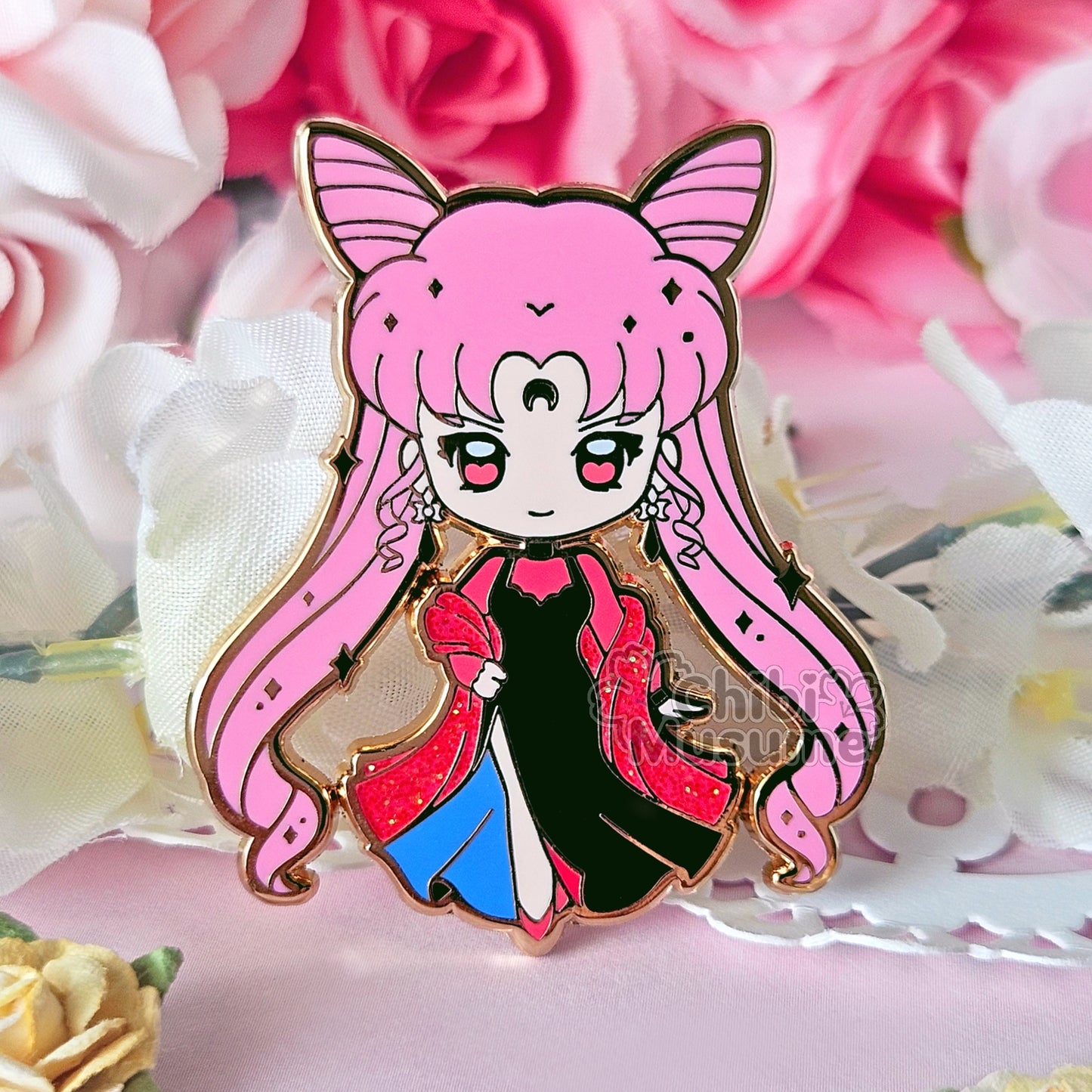 Evil Lady Enamel Pin
