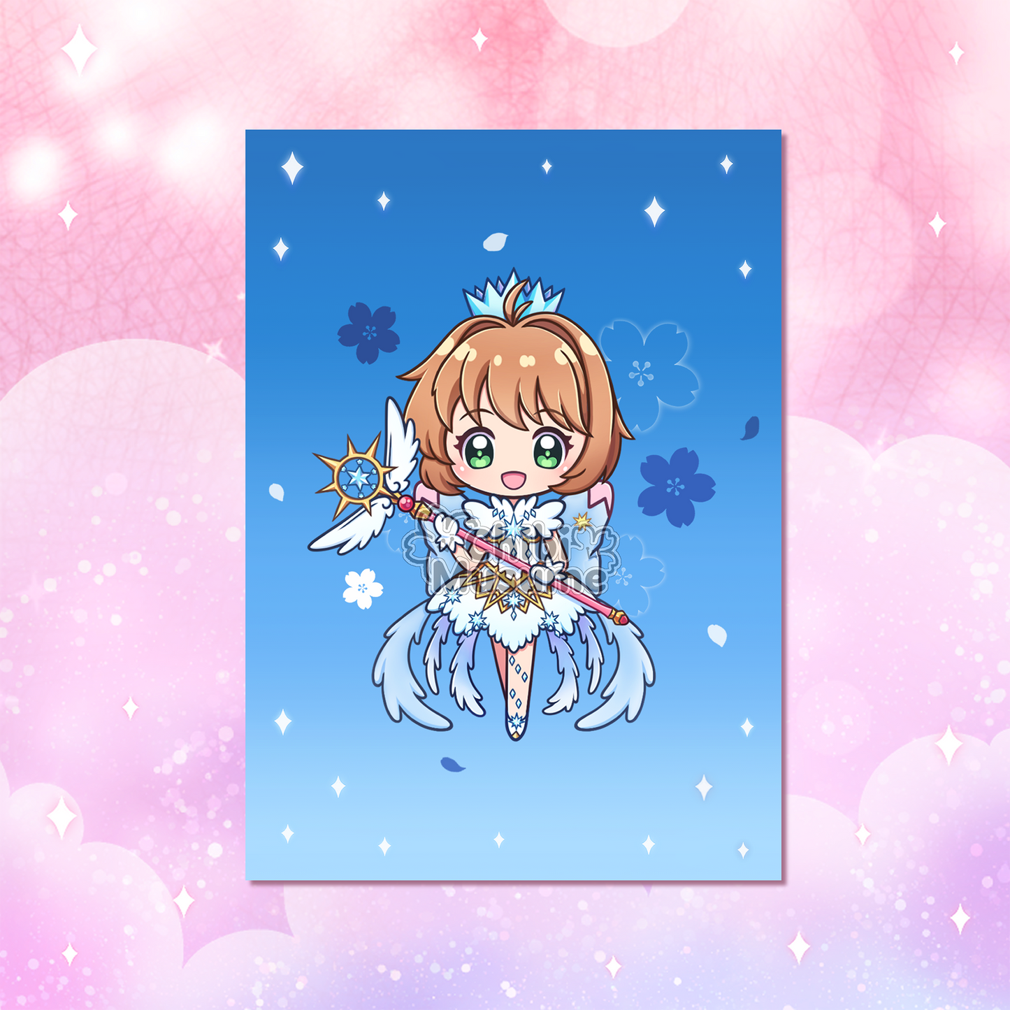 Sakura Clear Dress 5x7 Art Print