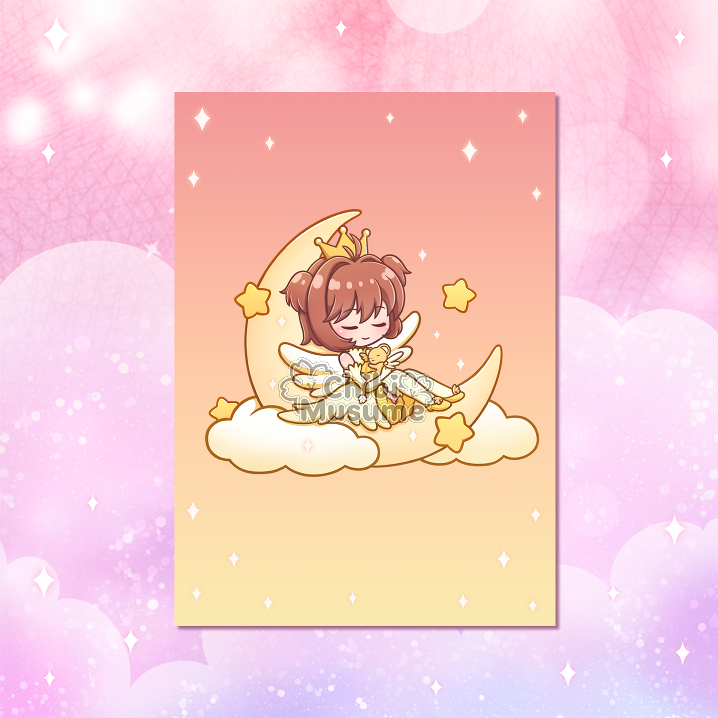 Sleeping Sakura 5x7 Art Print