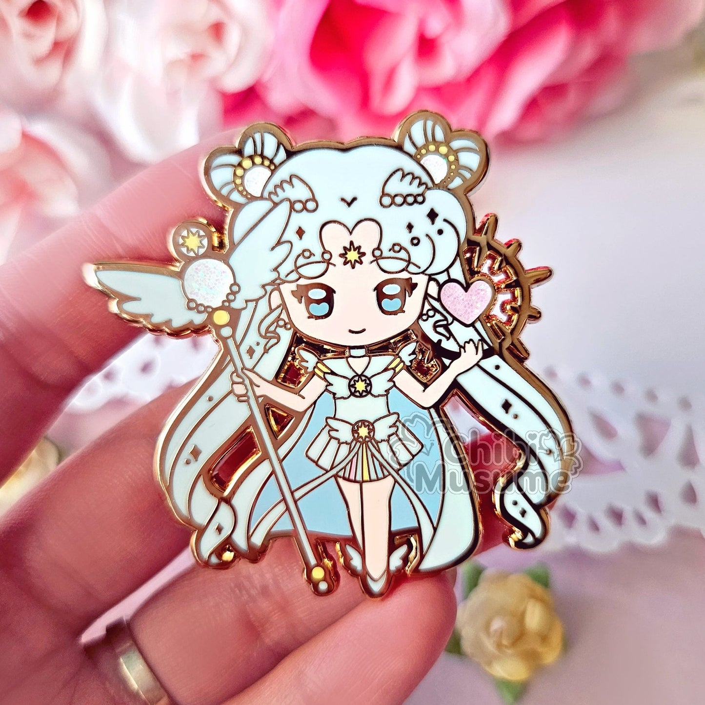 Cosmos Enamel Pin