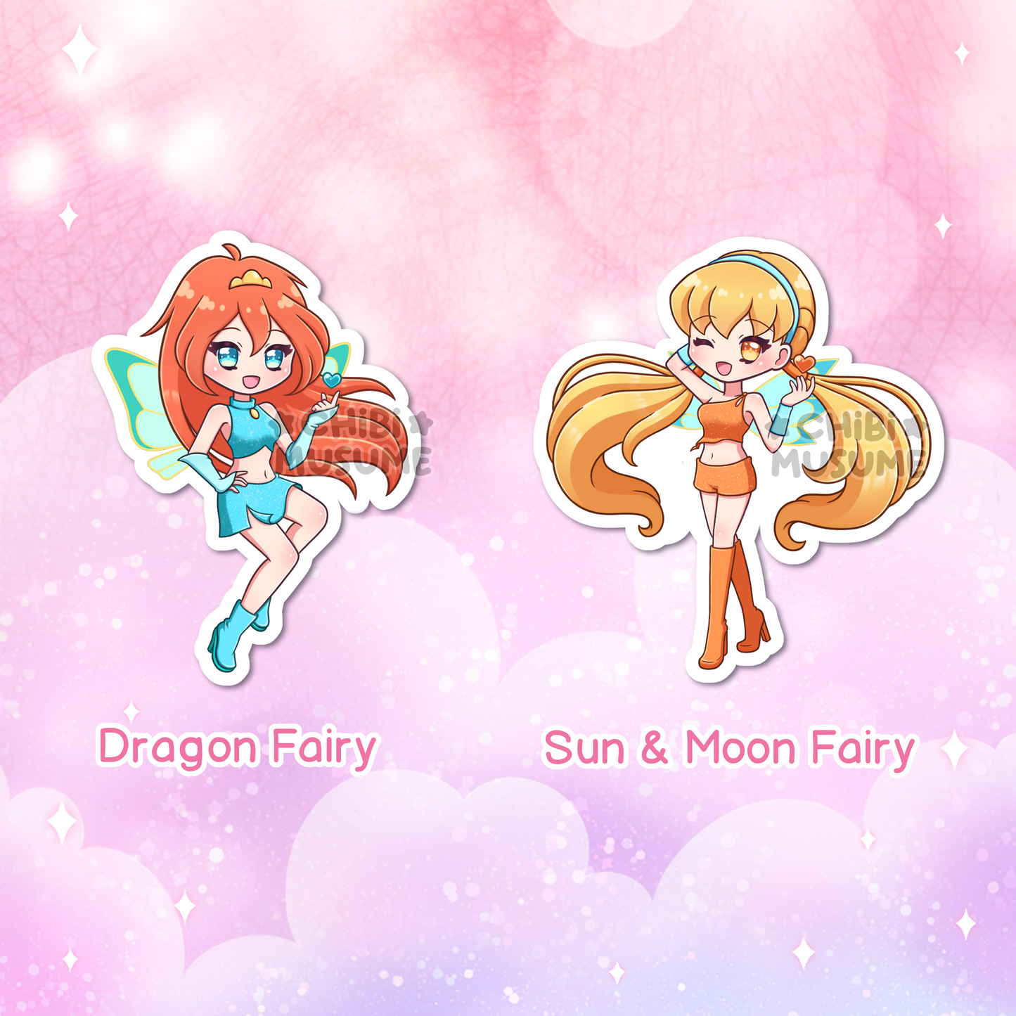 Fairy Club Sticker Set