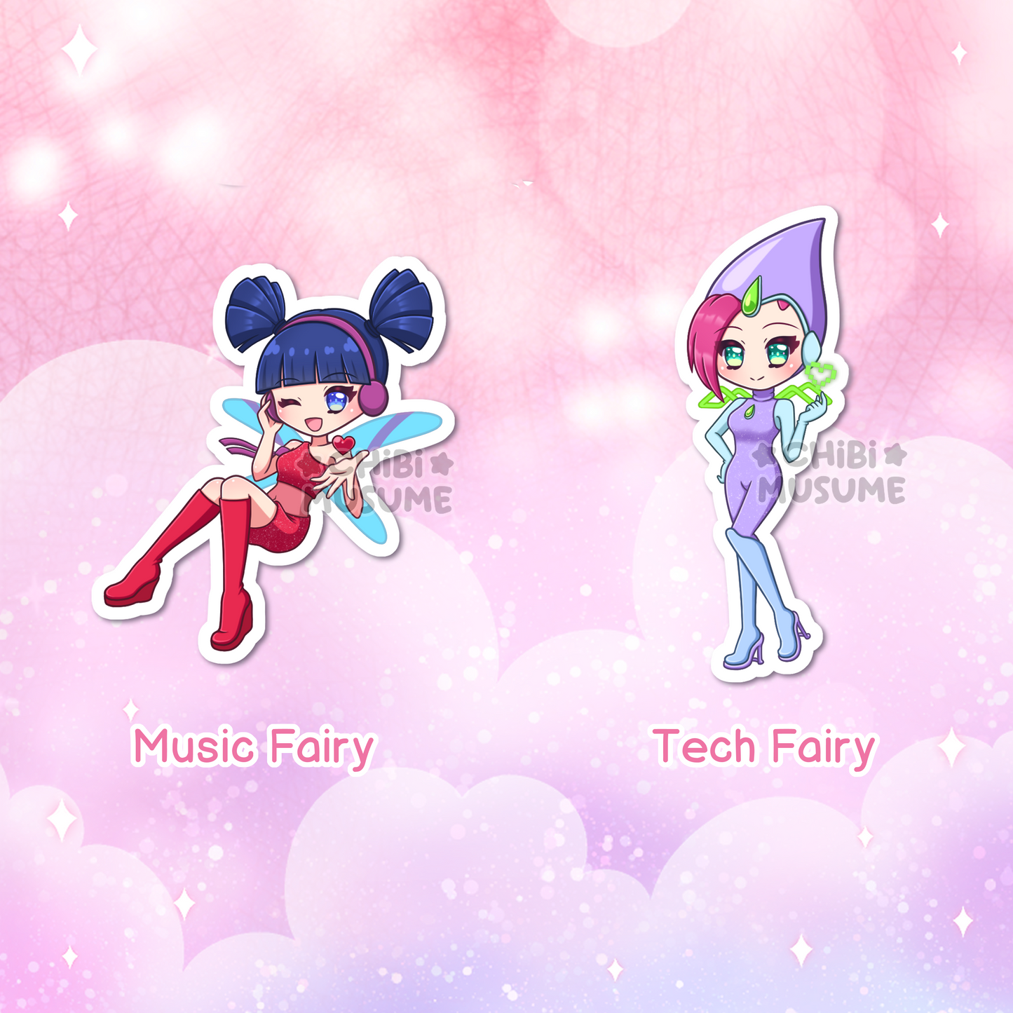 Fairy Club Sticker Set