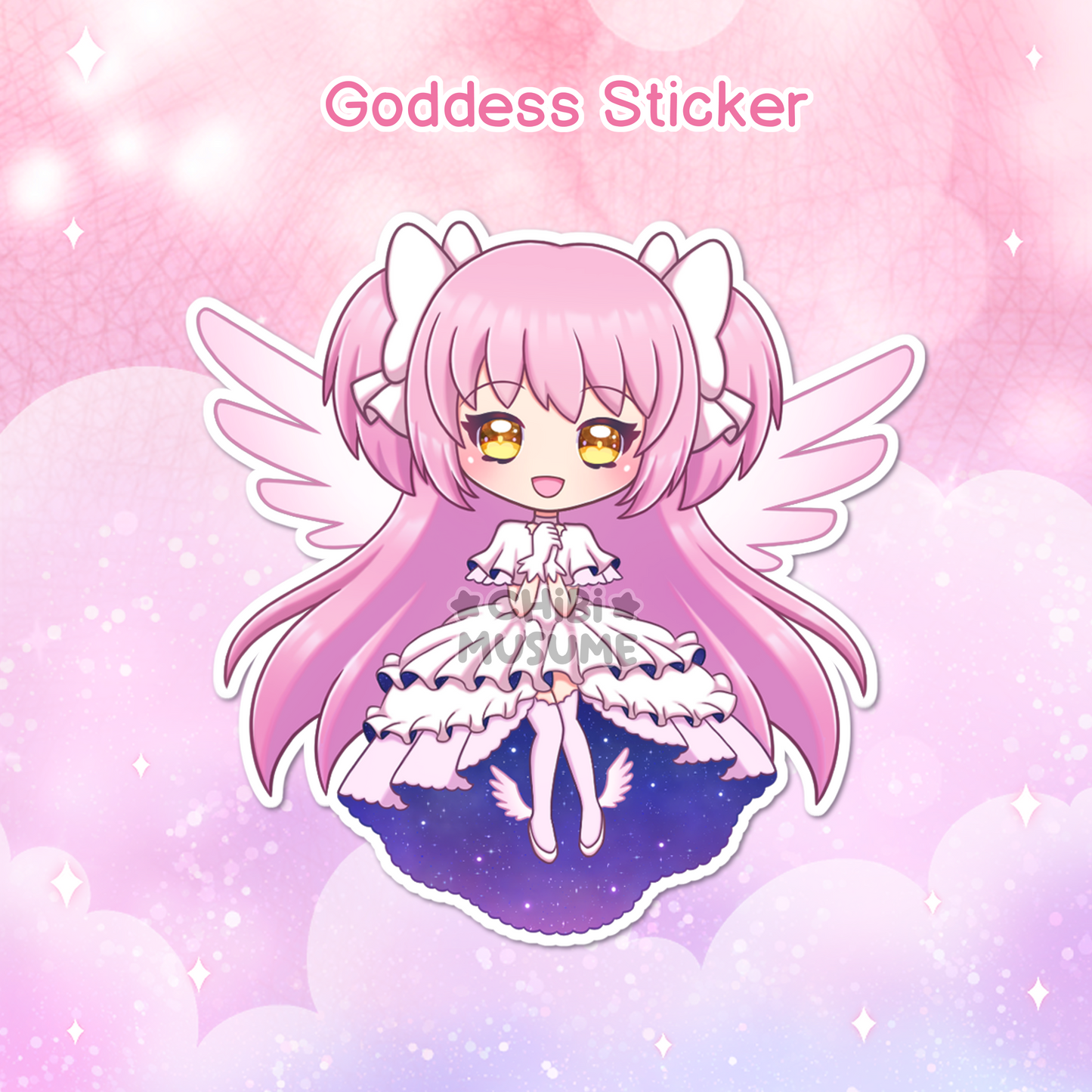 Goddess Holographic Sticker