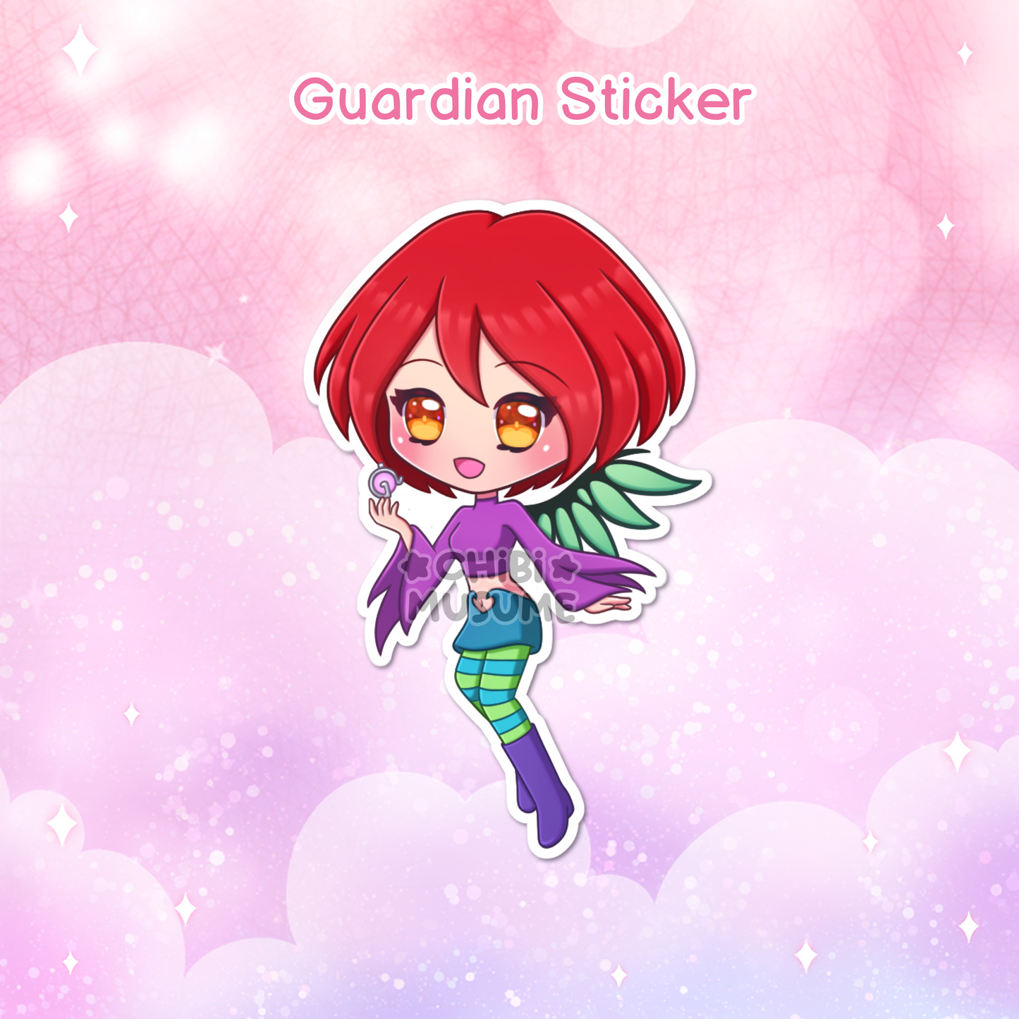 Guardian Holographic Sticker