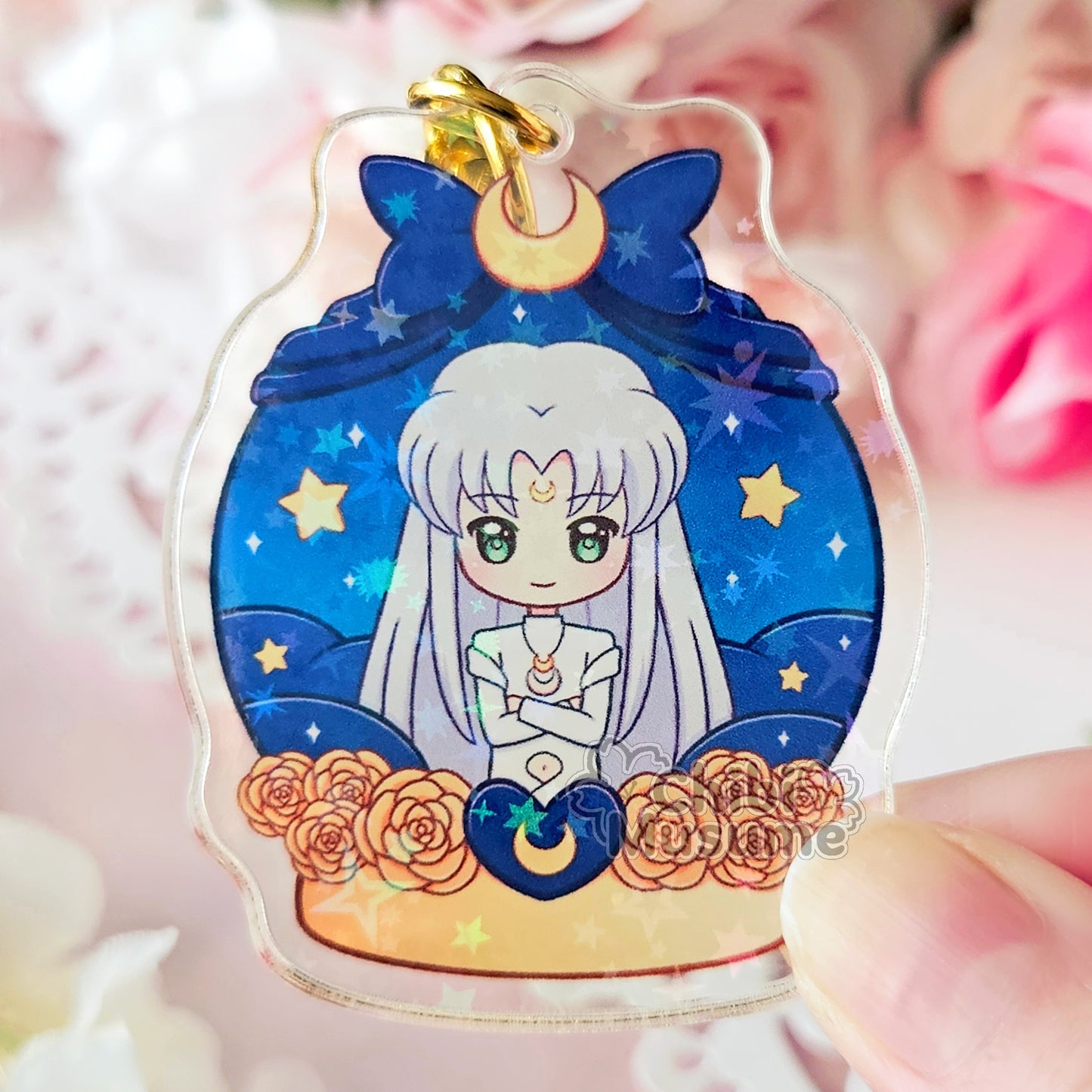 Outer Snow Globe Acrylic Charm Set