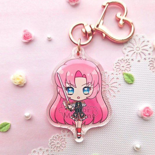 Magical Maiden Duelist Acrylic Charm