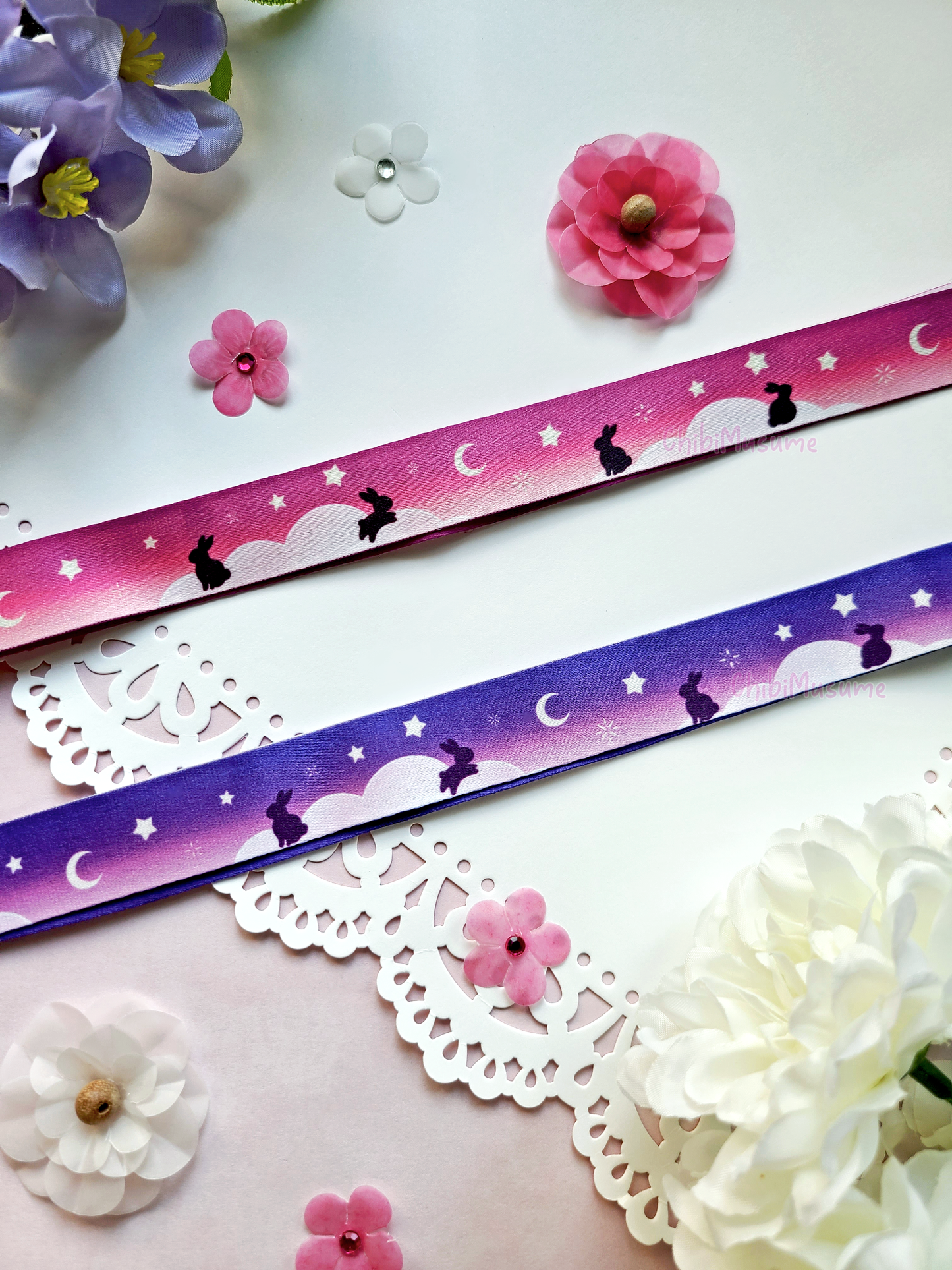 Starry Bunny Lanyard