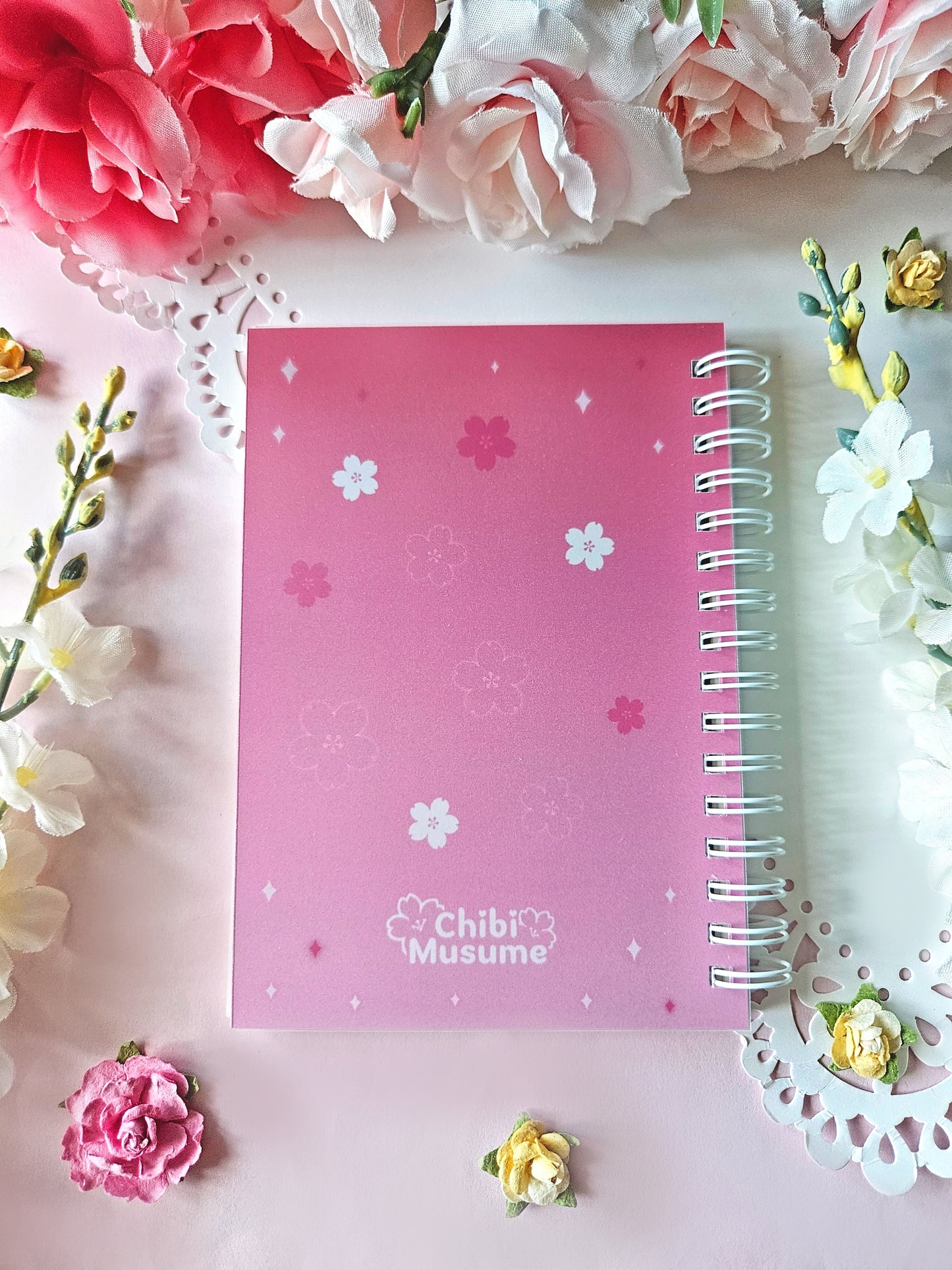 Cat Sakura Reusable Sticker Book