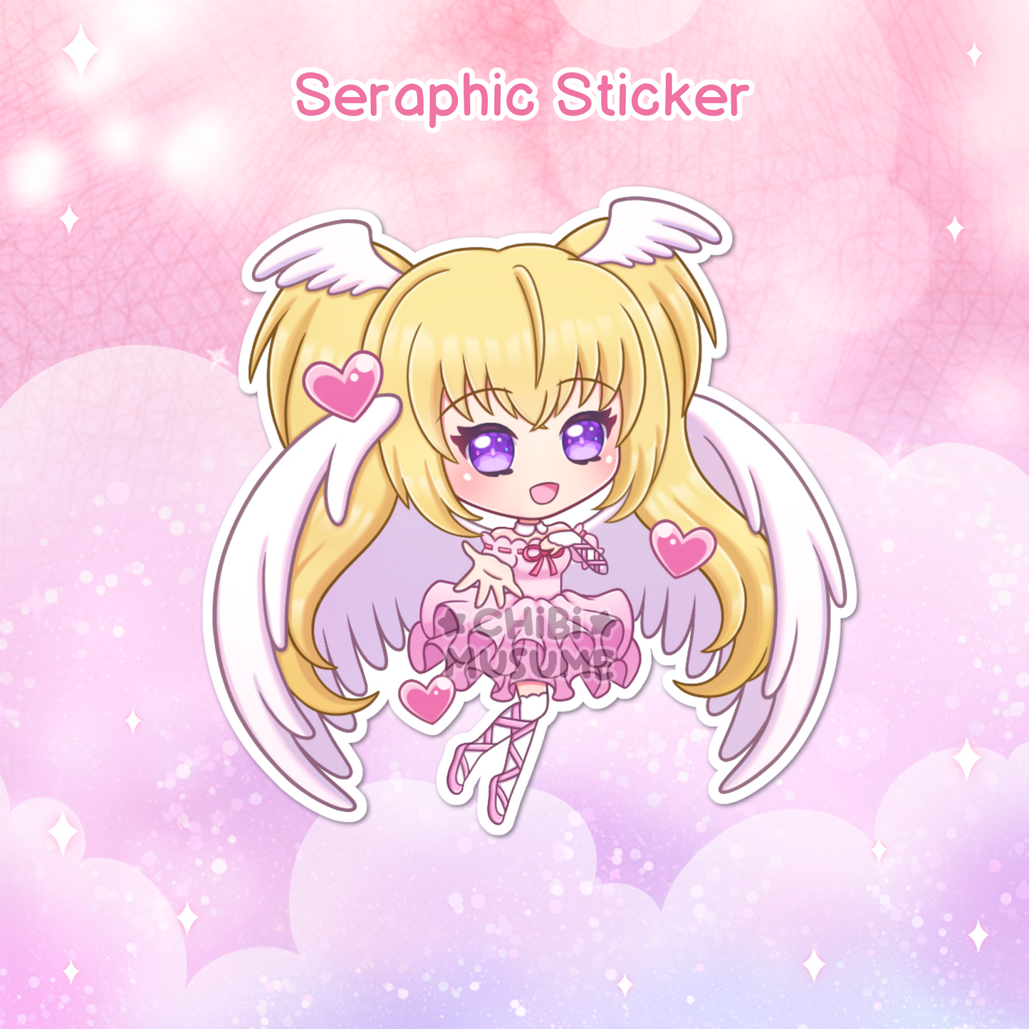 Seraphic Holographic Sticker