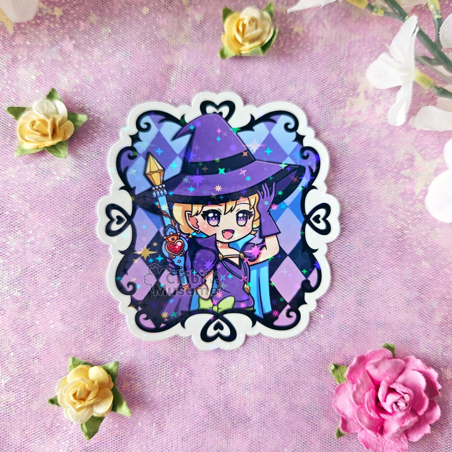 Sugar Rune Witch Chocolat and Vanilla Stickers