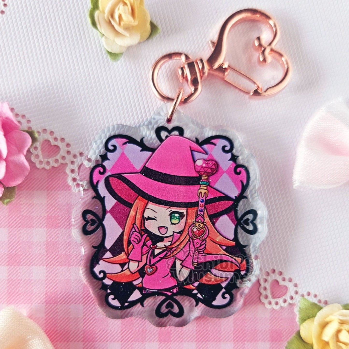 Sugar Rune Witch Chocolat Acrylic Charm