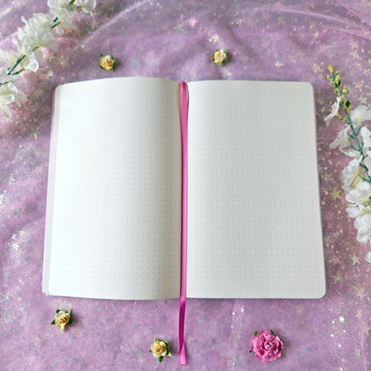 Moon Queen Leatherette Notebook