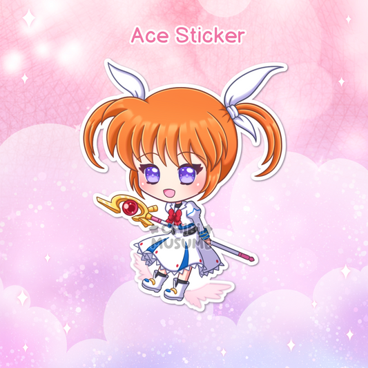 Ace Holographic Sticker