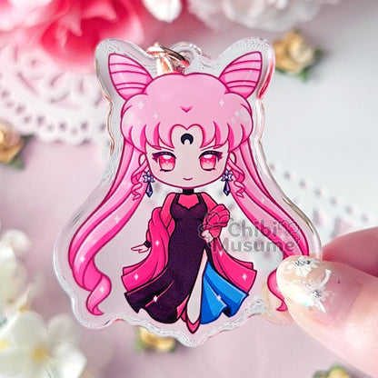 Evil Lady Acrylic Charm