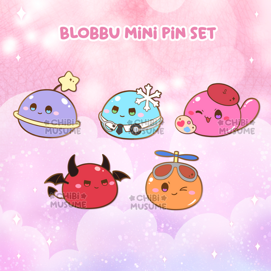 Blobbu Enamel Pin Set