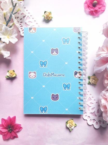 Bubble Tea Cat Boba Reusable Sticker Book