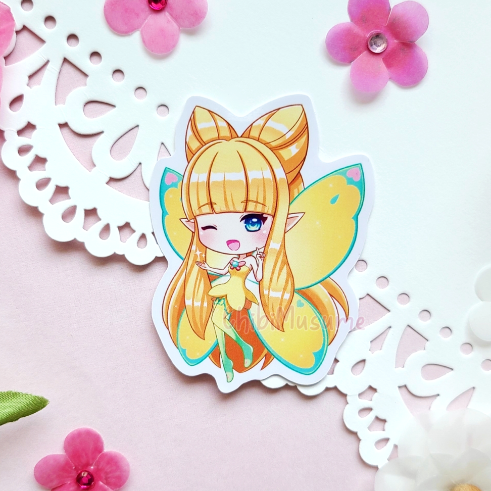 Eos & Selene Sticker – ChibiMusume