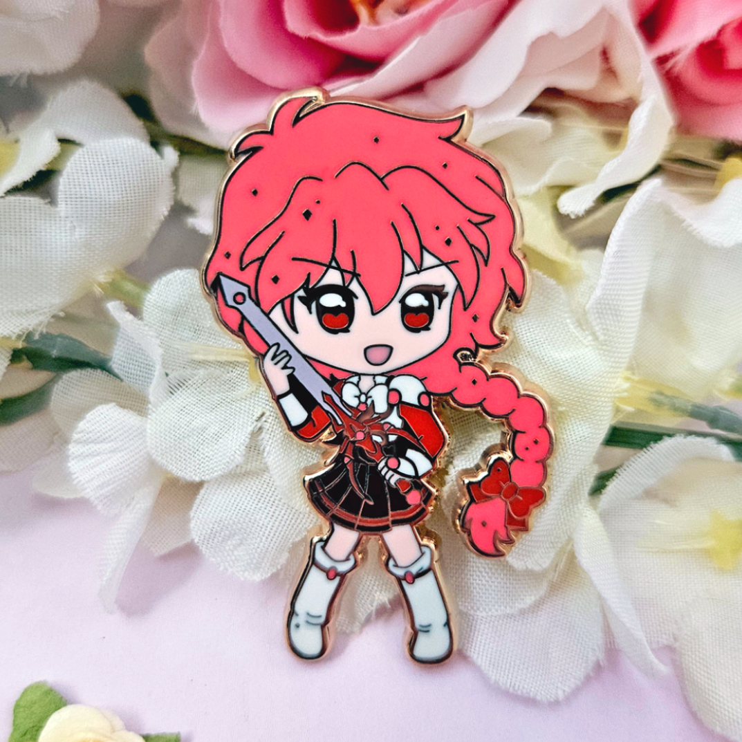 Fire Enamel Pin