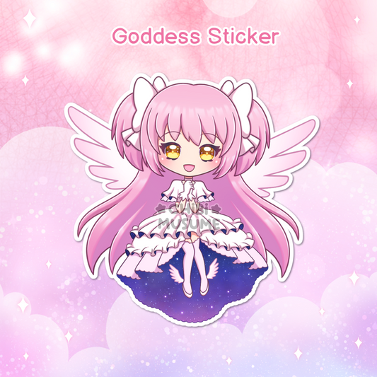 Goddess Holographic Sticker