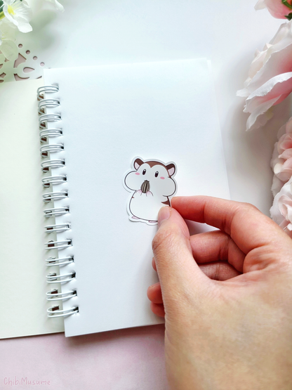 Cute Hamster Reusable Sticker Book