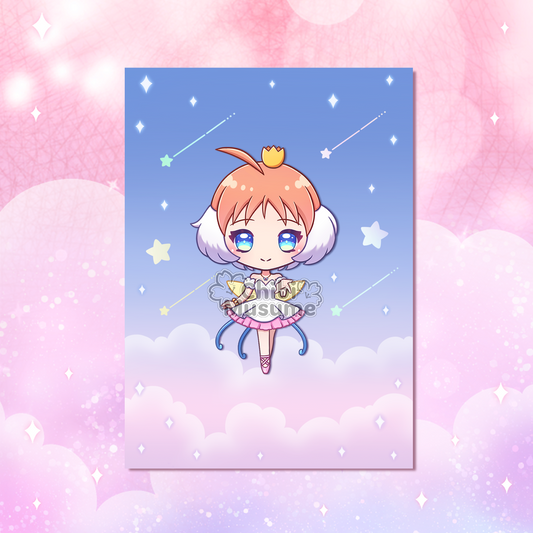 Swan Holographic 5x7 Art Print