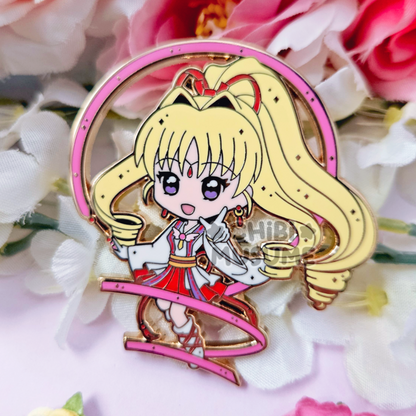 Jeanne Enamel Pin