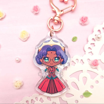 Magical Maiden Rose Bride Acrylic Charm