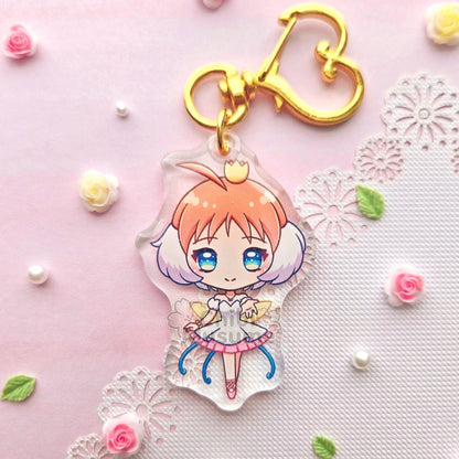 Magical Maiden Swan Acrylic Charm