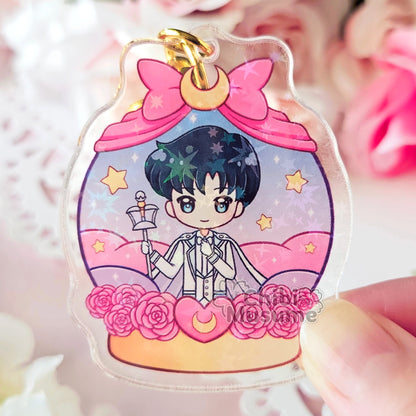 Outer Snow Globe Acrylic Charms