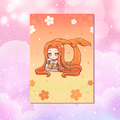 Mermaid Princess 5x7 Art Prints