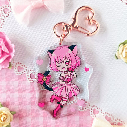 Mew Mew Acrylic Charms