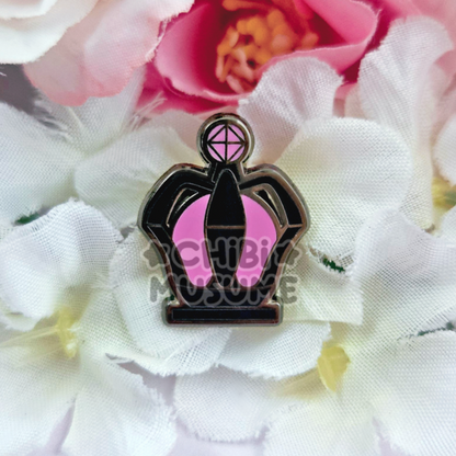 Crown Mini Enamel Pin