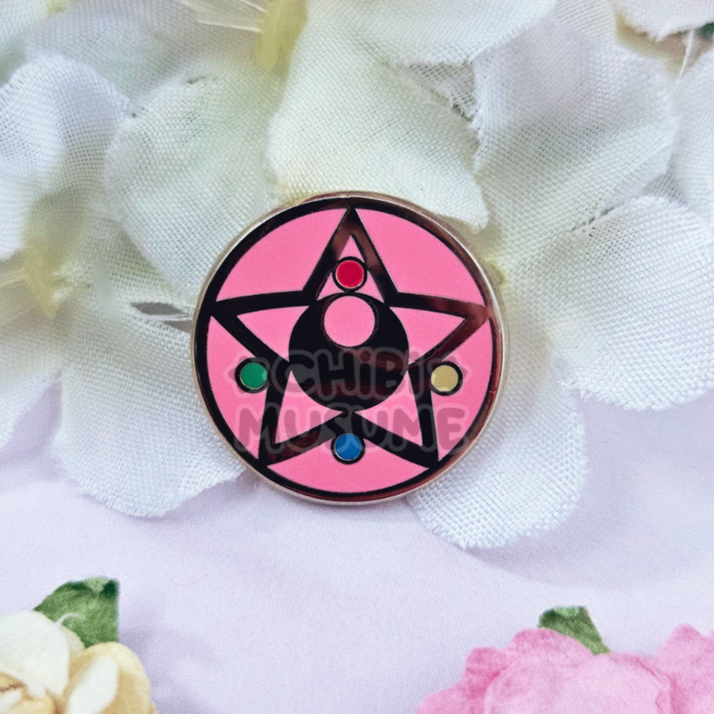 Crystal Star Mini Enamel Pin