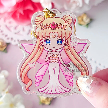 Moon Queen Acrylic Charm