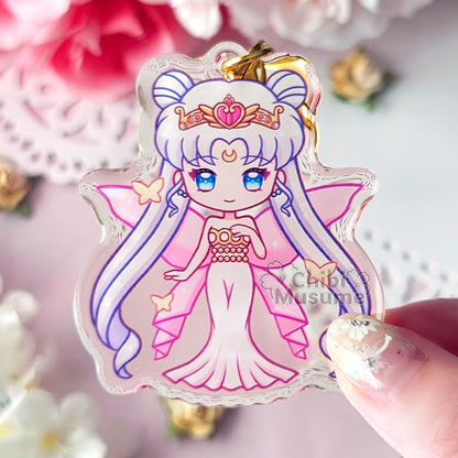 Moon Queen Acrylic Charm