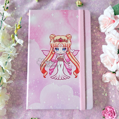 Moon Queen Leatherette Notebook