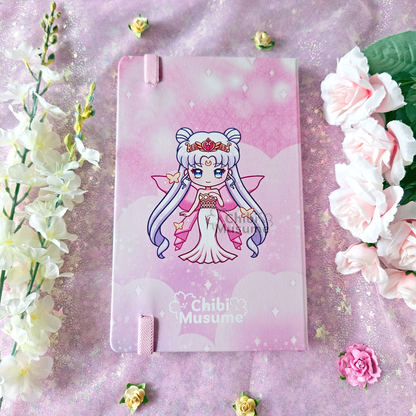 Moon Queen Leatherette Notebook