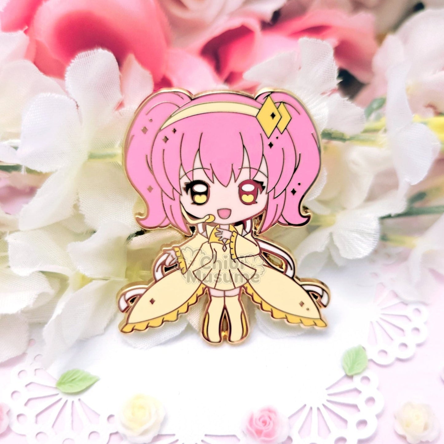 Magical Maiden Diamond Enamel Pin