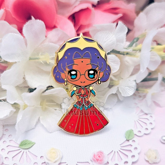 Magical Maiden Rose Bride Enamel Pin