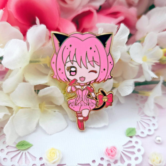 Magical Maiden Strawberry Enamel Pin