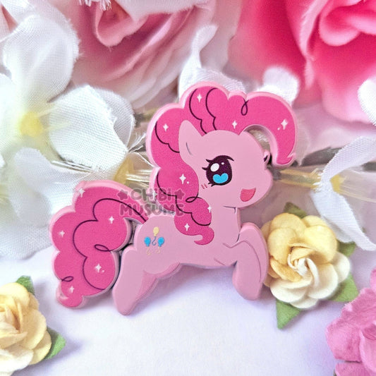 Pinkie Dyed Enamel Pin