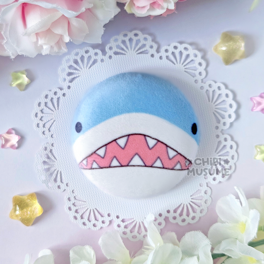 Shark Plush Button