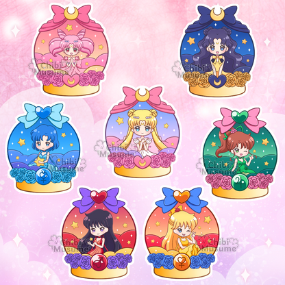 Inner Snow Globe Stickers