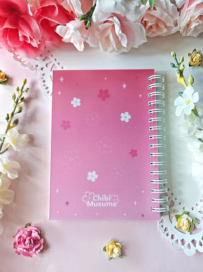 Cat Sakura Reusable Sticker Book
