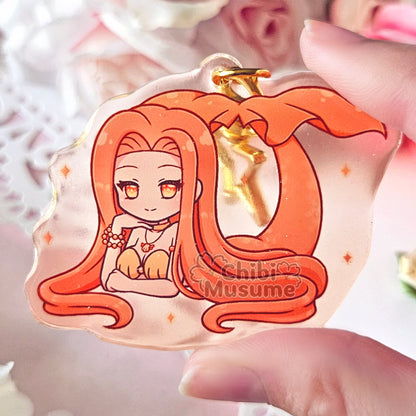 Mermaid Princess Acrylic Charms