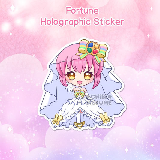 Fortune Holographic Sticker