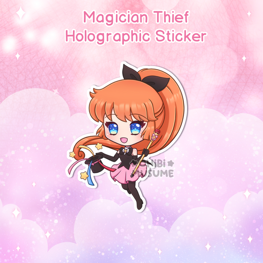 Magician Thief Holographic Sticker