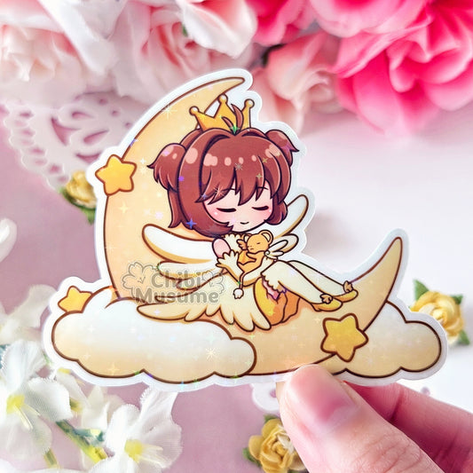 Sleeping Sakura Sticker